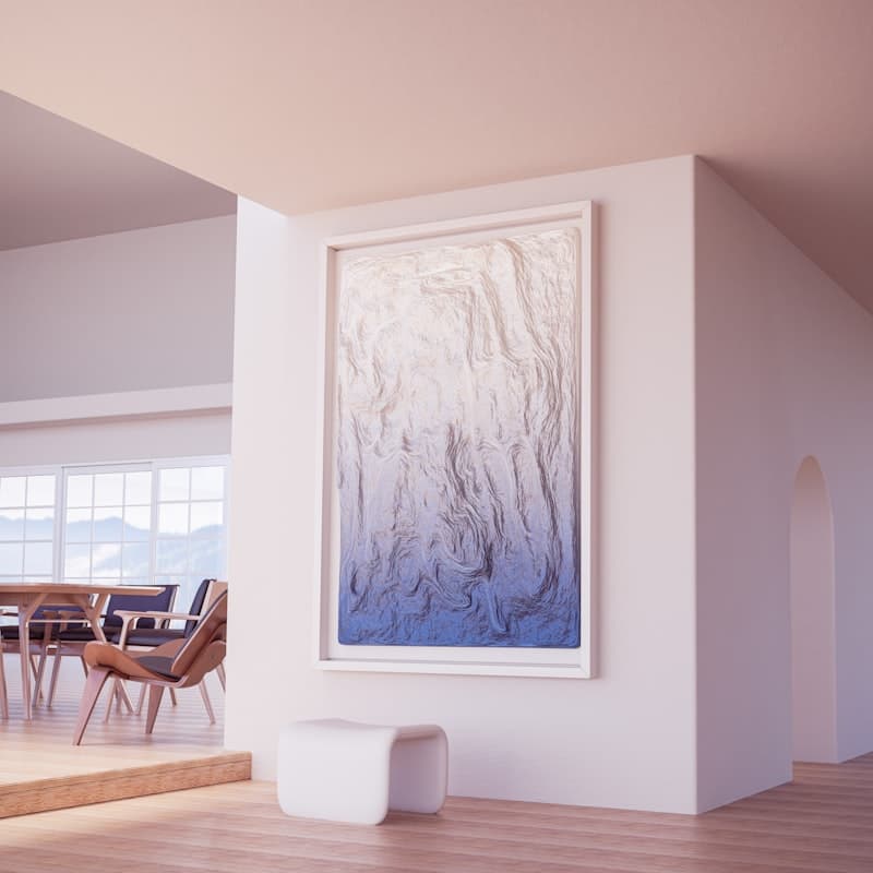 Framed Abstract Wall Art (Set of 3)